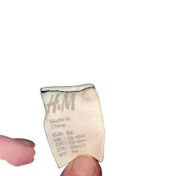 H&M Overall Ski/Snow Suit 12-18 Months Only Used Once Pink/Red Adjustable - Picture 13 of 13